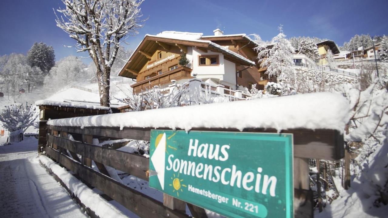 Apartament Haus Sonnenschein Saalbach-Hinterglemm Zewnętrze zdjęcie
